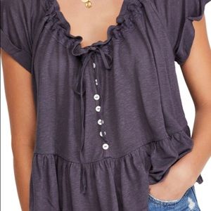 NEW!  Free People Charlie Tee